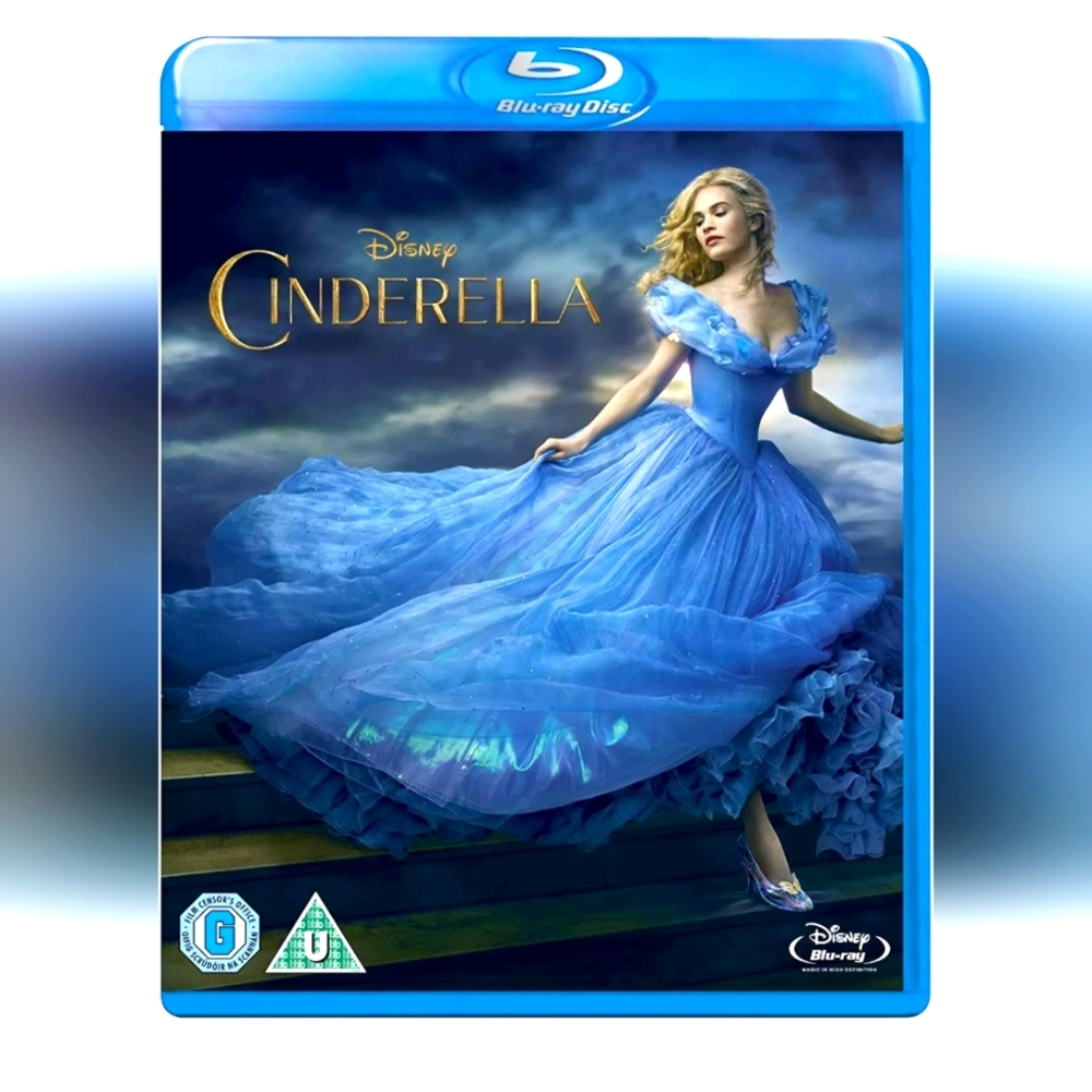 Cinderella Blu Ray DVD Disney 🍿 🎥 Family Movie Night 🔥 📀